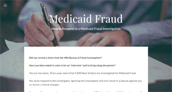 Desktop Screenshot of medicaidfraudinvestigation.com