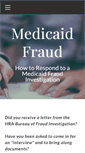 Mobile Screenshot of medicaidfraudinvestigation.com